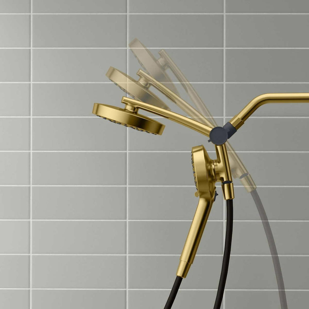 Kohler Prone 3-in-1 Multifunction Shower Head with PowerSweep (Gold)