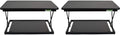 Uncaged Ergonomics CHANGEdesk Mini - Affordable Height Adjustable Stand Up Desk Conversion and Laptop Standing Desk Converter (2 Pack | Black)