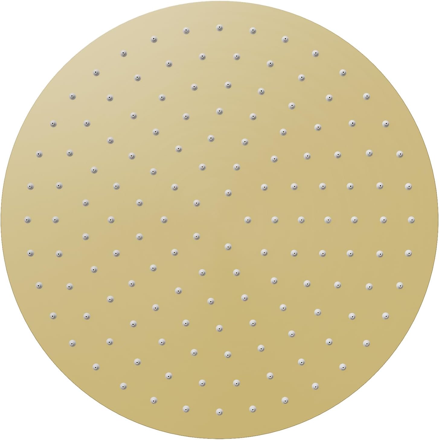 VBFF-Shower Head,rain shower head, 12 inch- Round Shower Head, 1.8 GPM Flow Rate, rainfall showerhead,VBFF13 (Brushed Gold)