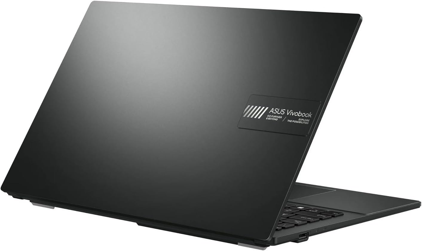 ASUS Vivobook Go 15.6'' FHD Laptop, 8-Core Intel i3 Processor, 8GB RAM, 128GB Storage, WiFi & BT, NanoEdge Display, Fast Charge, Keypad, Webcam, USB-C, HDMI, Lifetime Office, Windows 11 Home