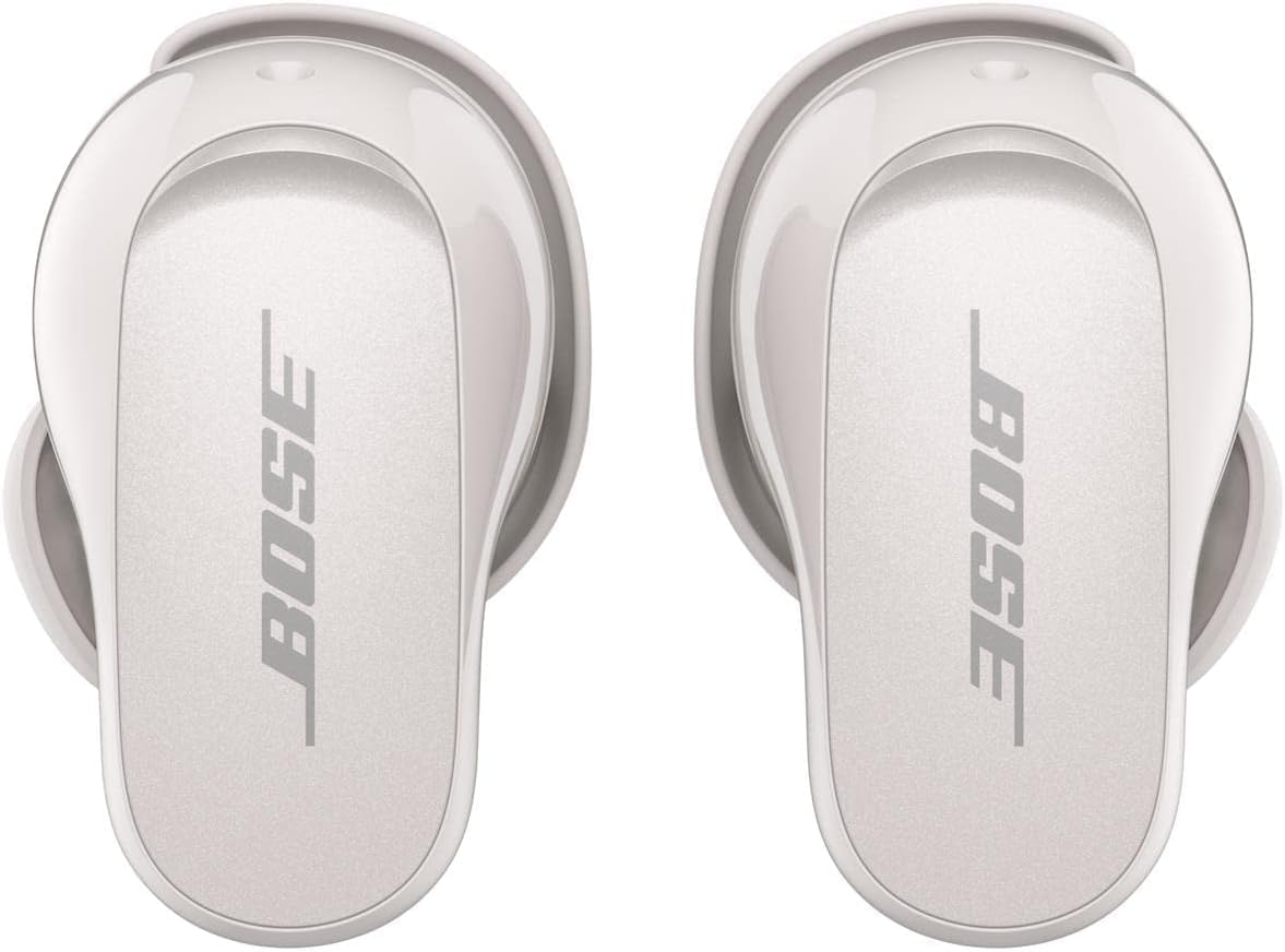 Bose QuietComfort Earbuds II, Wireless, Bluetooth, Proprietary Active Noise Cancelling Technology in-Ear Headphones with Personalized Noise Cancellation & Sound, Soapstone