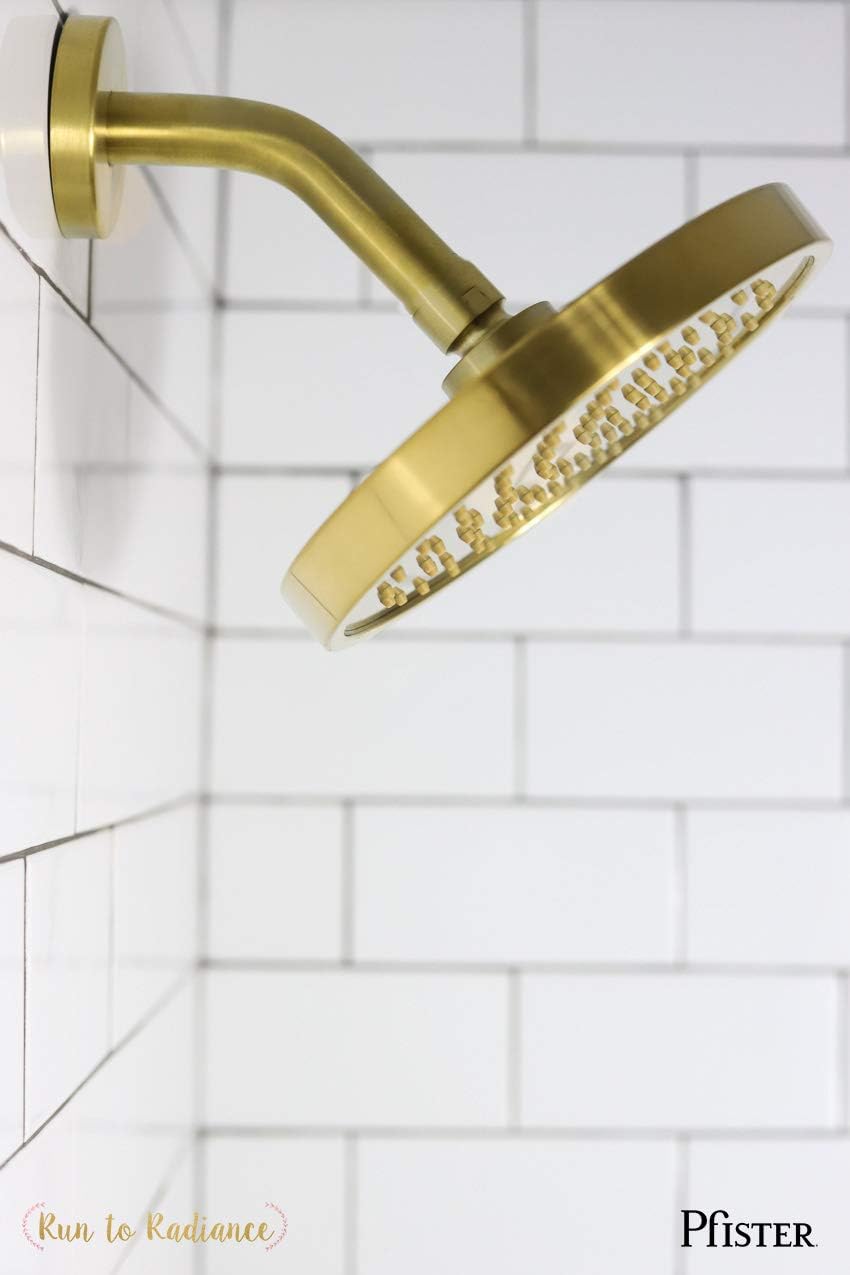 Pfister Contempra Bathroom Shower Faucet Brushed Gold (Valve not included) LG897NCBG