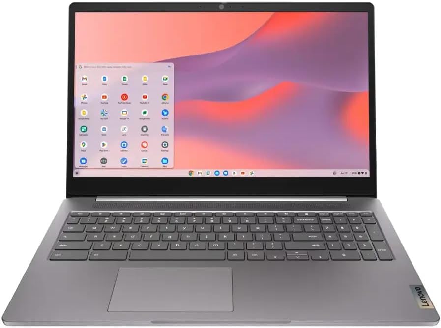 Lenovo IdeaPad-Chromebook 15.6' FHD (1920x1080) Laptop 2025 New | Intel Celeron N4500 2-Core | Intel UHD Graphics | Wi-Fi 6 | 4GB LPDDR4x 64GB SSD | Chrome OS