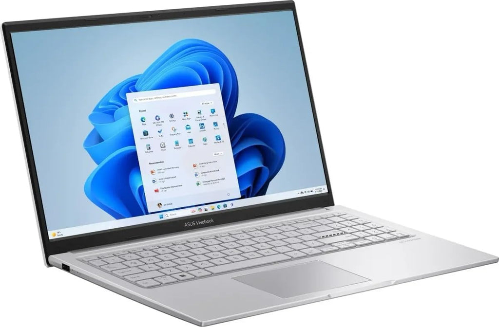 ASUS VivoBook 15 High Performance Laptop in Silver Intel 10-core i5 up to 4.2Ghz 12GB RAM 512GB SSD 15.6in FHD Web Cam HDMI W11 (F1504S – Renewed)