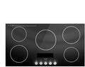 PacuM 2/4/5 Burners Built-in Induction Stove Top 11/12/30/35 IncH Ceramic Glass Electric Cooktop With 9 Power Levels (Color : Black, Size : 12in 110V), 1005004766413656