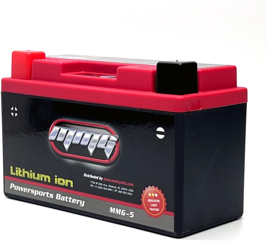 MMG Motorcycle Battery Lithium Ion (YTZ10S-CCA 240)