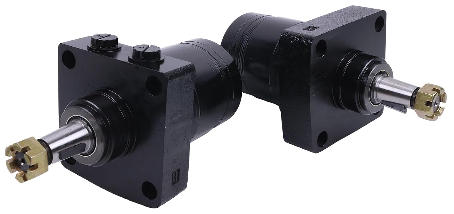 2X Hydraulic Wheel Motor 114-0549 TE0195JS250AAMU Compatible with Exmark Toro Lawn Mowers for Parker