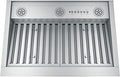 GE Profile Smart Range Hood Insert | 30 Inch Kitchen Exhaust Fan with 4 Speeds, Dimmable LED Lights | Wifi Connectivity & Smart Home Kitchen Essentials for Frequent Cooks | 610 CFM | Stainless Steel