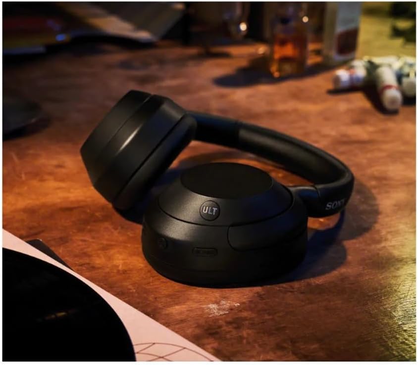 Sony - ULT WEAR Wireless Noise Cancelling Headphones with Wireless Audio Adapter -