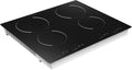 3000W Electric Cooktop with 4 Power Boost Burners 110V 9 Power Levels Electric Stove with LED Display & Child Safety Lock for immer Steam, Slow Cook, Fry