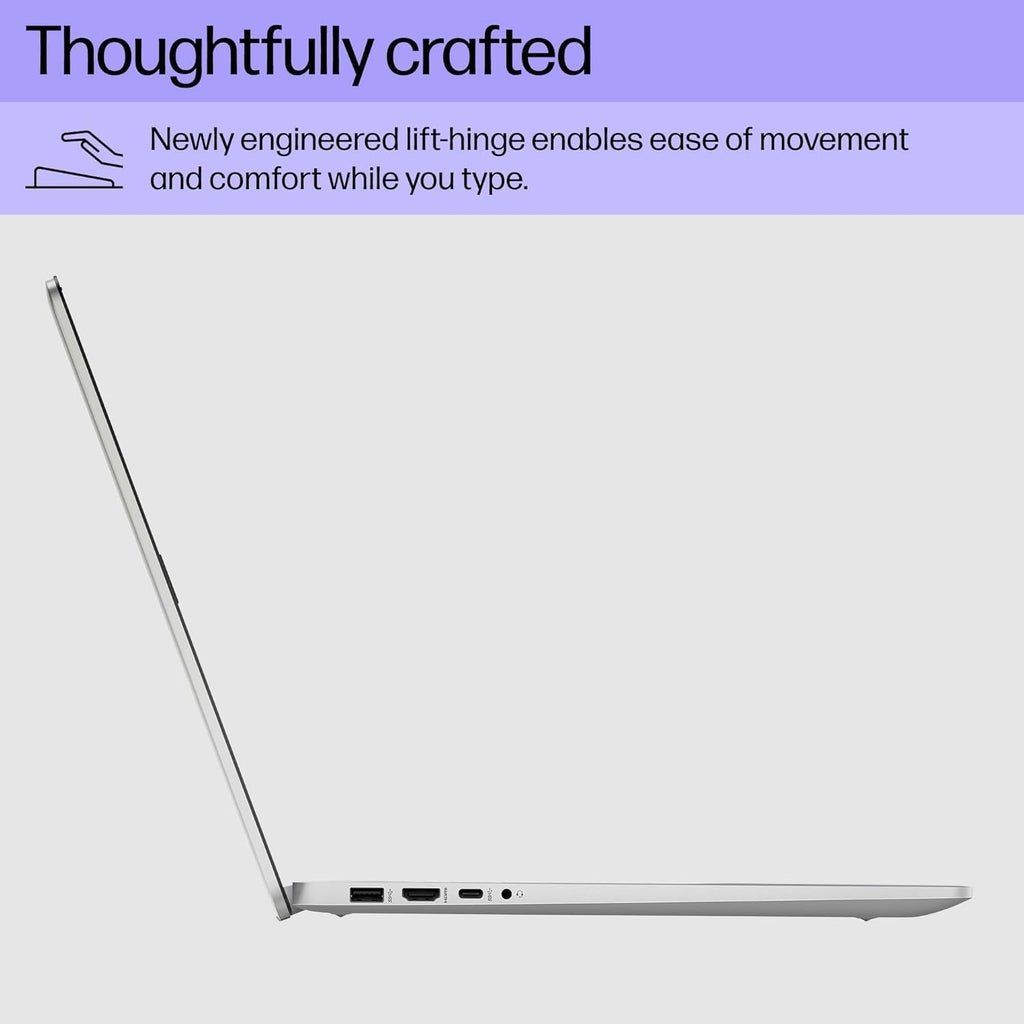 HP 17.3' Touchcreen Laptop - Backlit KB and Fingerprint Reader - Intel 13th 10-Core i5-16GB RAM, 1TB SSD - Win 11 Home and Microsoft 365 Web w/o Mouse