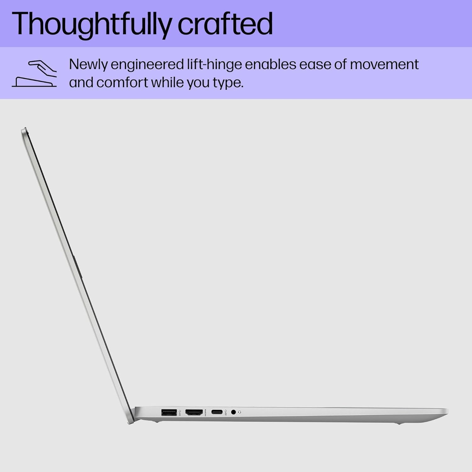 HP 17.3' Touchcreen Laptop - Backlit KB and Fingerprint Reader - Intel 13th 10-Core i5-16GB RAM, 1TB SSD - Win 11 Home and Microsoft 365 Web w/o Mouse