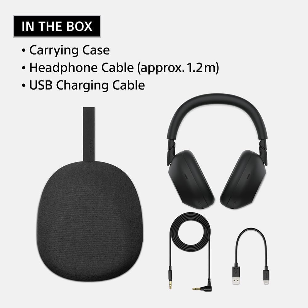 Sony WH-1000XM6/S Best Wireless Noise Canceling Headphones, Platinum Silver Bundle with Deco Gear CPS Exclusive 26 Month Protection Pack | Official USA Partner Model