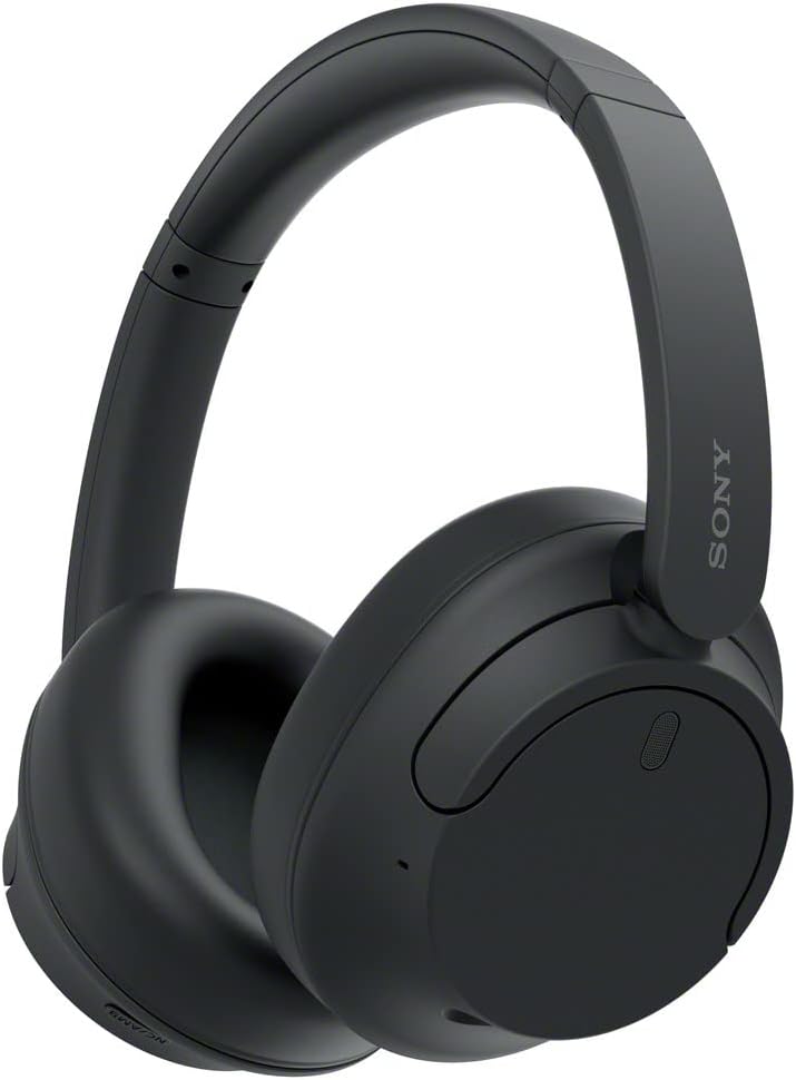 Sony WH-CH720N Noise Canceling Wireless Headphones Bluetooth Over The Ear Headset with Microphone and Alexa Built-in, Black New & HT-S40R 5.1ch Home Theater Soundbar System,Black