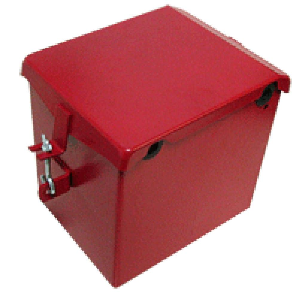 51680DB Battery Box with Lid - Fits Farmall H Series - Restoration Quality Fits International I4 H HV Super H O4 OS4 Super W4 W4