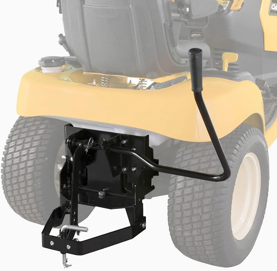 ELITEWILL Garden Tractor Sleeve Hitch Attachment Rear-Mount Fit for Husqvarna 585607901/ Craftsman T200 and T300 Series/Cub Cadet Riding Lawn Mower Tractors with 23' Or Larger Rear Tires