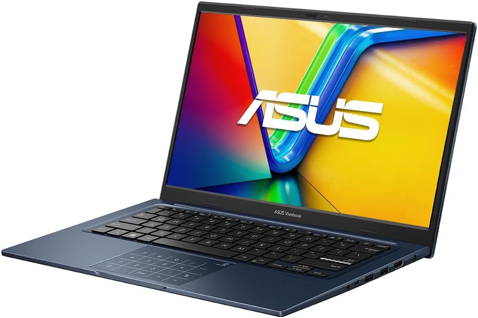ASUS Vivobook 14 2025 Business Laptop 14' FHD 6-Core Intel i3-1315U 16GB DDR4 1TB SSD Intel UHD Graphics Wi-Fi 5 Win11 Home w/ONT 32GB USB
