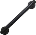 Shower Handicap Grab Bars for Bathroom Wall, Black Stair Handrail, Multifunction Metal Wrought Iron Grab Bar Elderly Children Outdoor Indoor Railing Non-Slip Banister Rail Support Kit (Size : 150cm)