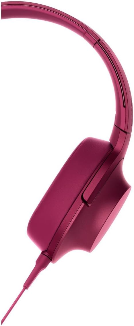 Sony h.ear on Premium Hi-Res Stereo Headphones (wired), Bordeaux Pink
