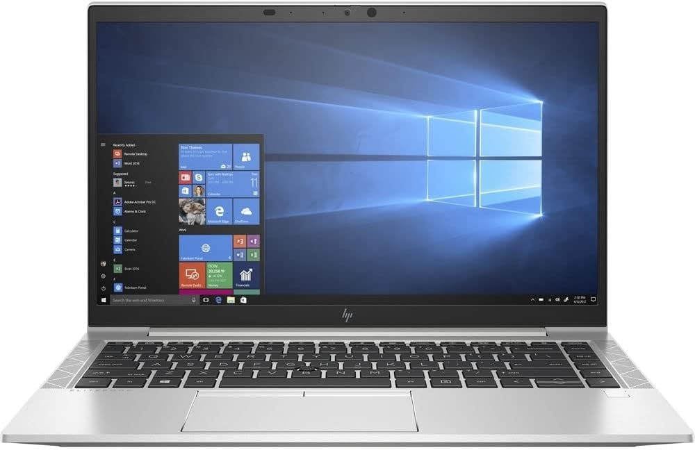 HP EliteBook 840 G7 14' 16GB 512GB SSD Core™ i5-10310U 1.7GHz WIN11P, Silver (Renewed)