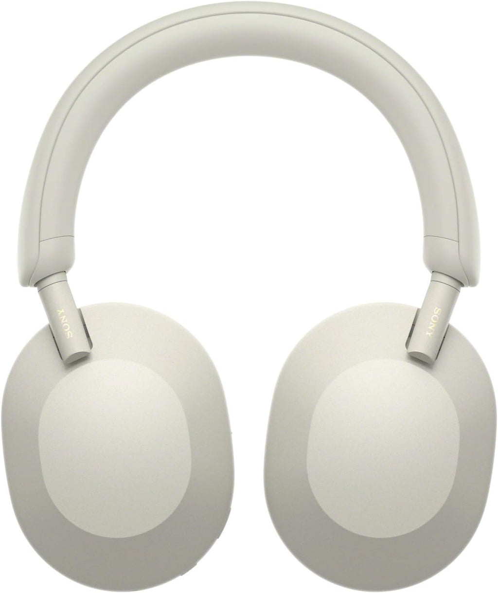Sony WH-1000XM5 Noise Canceling Wireless Headphones - 30hr Battery Life - Over-Ear Style - Optimized for Alexa and Google Assistant - Built-in mic for Calls - Silver