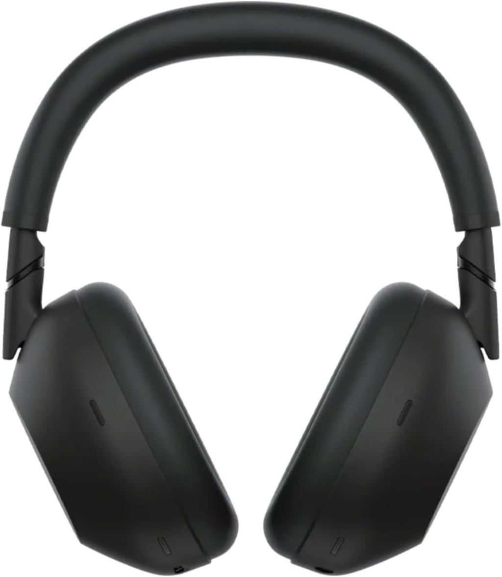 Sony WH-1000XM6 Wireless Noise-Canceling Headphones (Black) Bundle with Rechargeable Clip-On Light (2 Items)