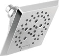 Delta Faucet 5-Spray H2Okinetic Raincan Shower Head, Oil Rubbed Bronze Showerhead, Square Shower Head, Delta Shower Head, Water Saving Shower Head, Venetian Bronze 52664-RB