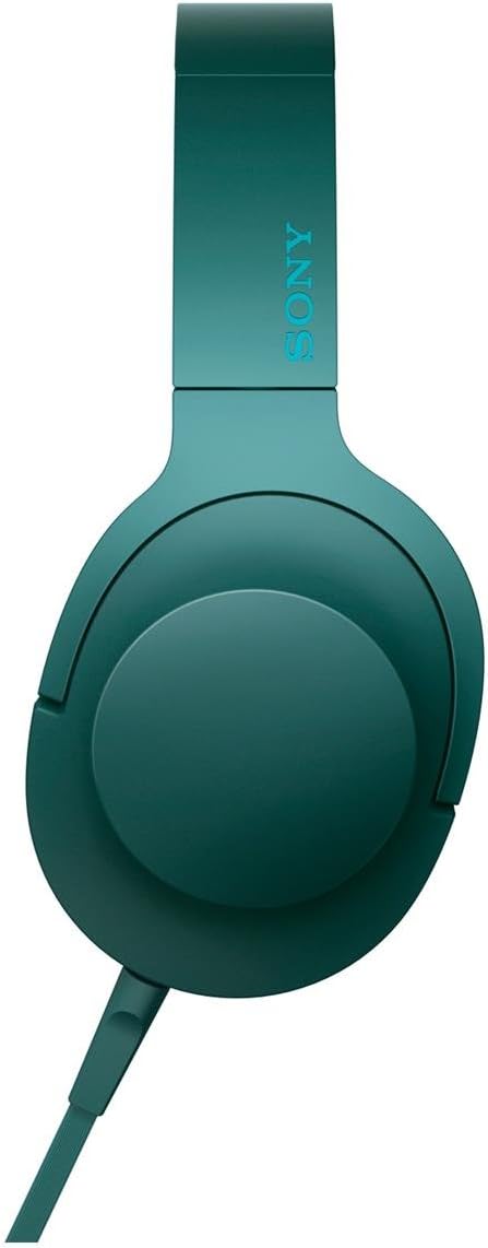 Sony h.ear on Premium Hi-Res Stereo Headphones (wired), Viridian Blue