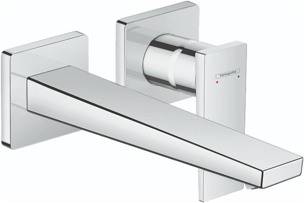 hansgrohe Metropol Modern 1-Handle 5-inch Tall Bathroom Sink Faucet in Chrome, 32526001