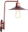 Wall Mounted Light Retro Metal Wall Lamp Vintage Industrial Wrought Iron Wall Light Sconce for Restaurant Living Room Bathroom Clothing Store Bedside Wall-Mounted Lighting Reading Light
