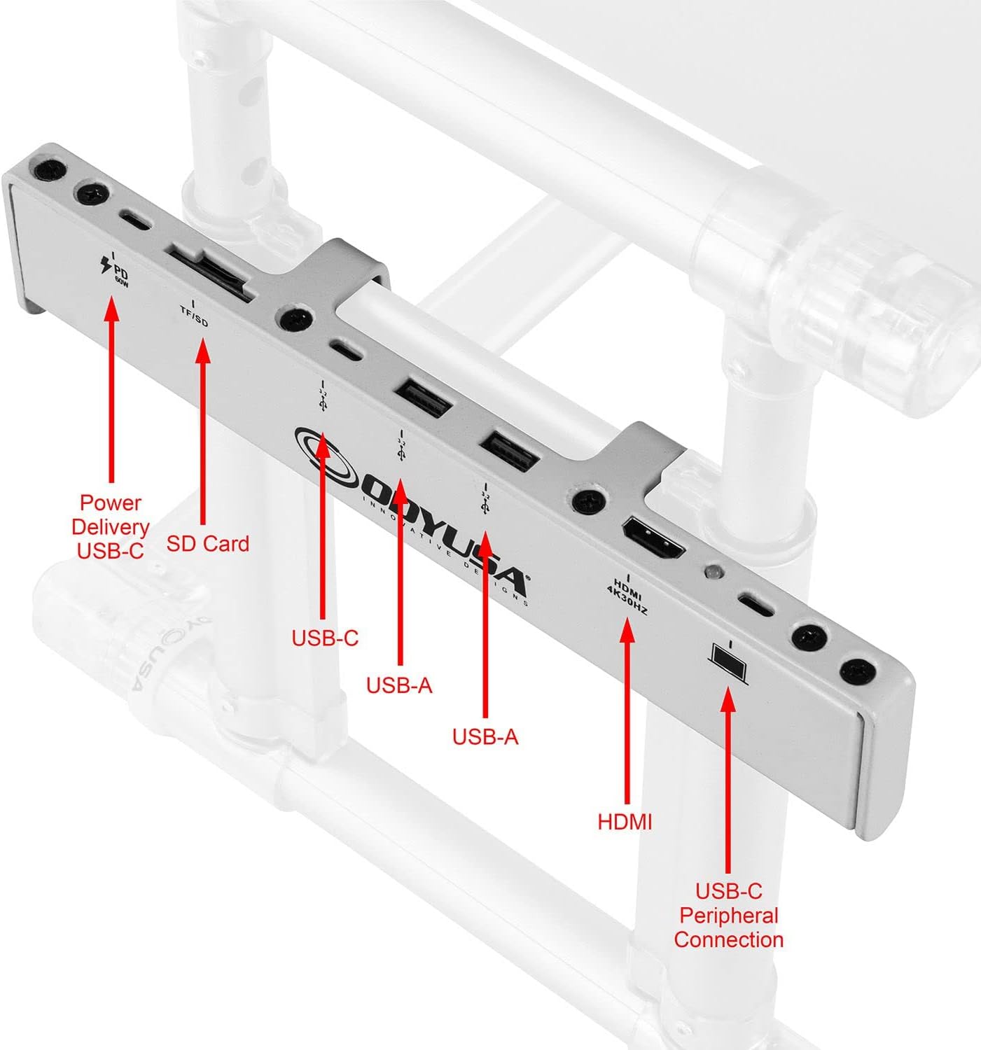 Odyssey Laptop Stand Pro Media Hub