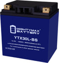 Mighty Max Battery Mighty Max Battery YTX30L-BS LIFEPO4-12 Volt 30 AH, 680 CCA, Lithium Iron Phosphate (LiFePO4) Battery