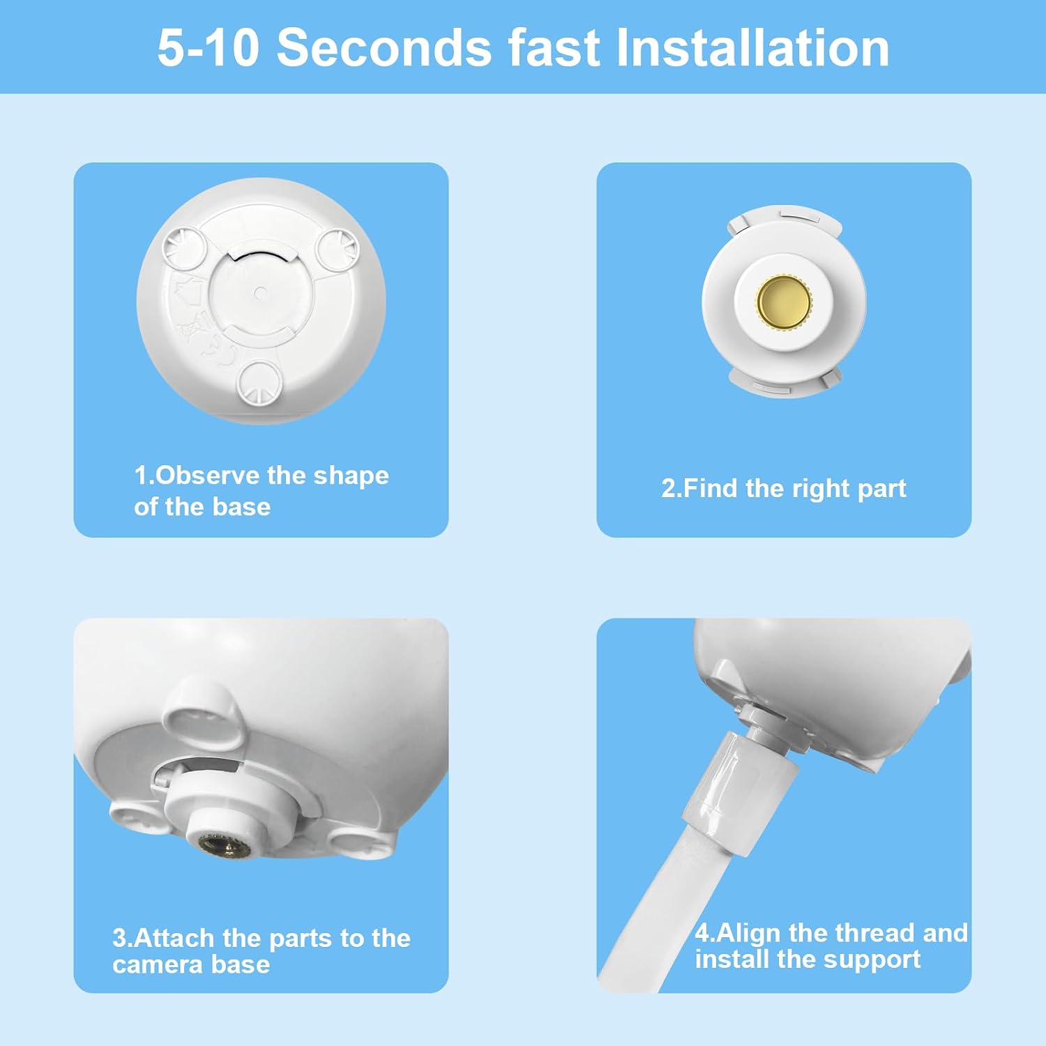 HelloBaby World's First 6' IPS Split Screen Mountable Baby Monitor with 2 Cameras - No WiFi, 30hr Battery, 355° Pan-Tilt, Night Vision, 1000ft, Portable Travel Video Audio Monitor with Temp Alert/Lull