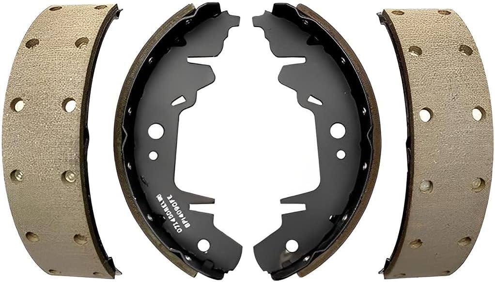 Detroit Axle - Rear Brake Kit for 1996-2000 Chrysler Town & Country Dodge Grand Caravan Plymouth Grand Voyager Semi-Metallic Brake Shoes Brake Drums Replacement