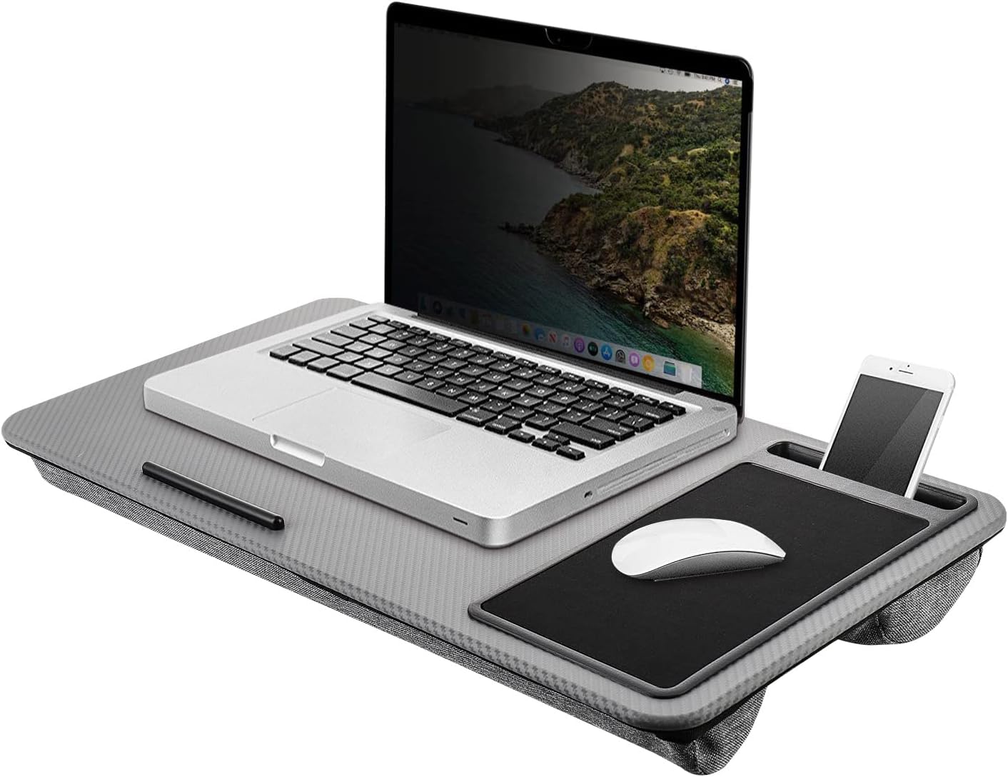 Laptop Stand for Bed, Laptop Tray 57.5x30.5x6cm Laptop Stand Lap Desk for Laptop Laptop Cushion Laptop Stand for Bed Large Lap Desk Tray for Sofa and Bed