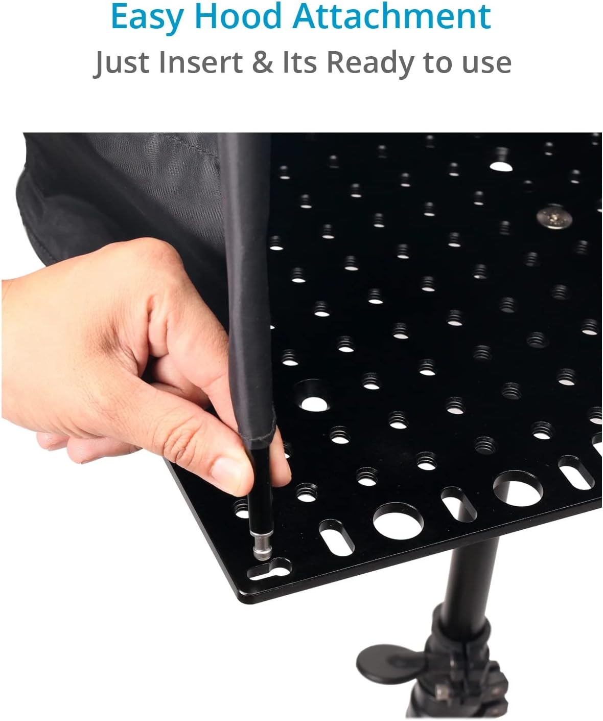 PROAIM Pro Universal Laptop Workstation for Tethered Shooting. Laptop Height Range up to 25.4 mm. (PP-WKST-01)