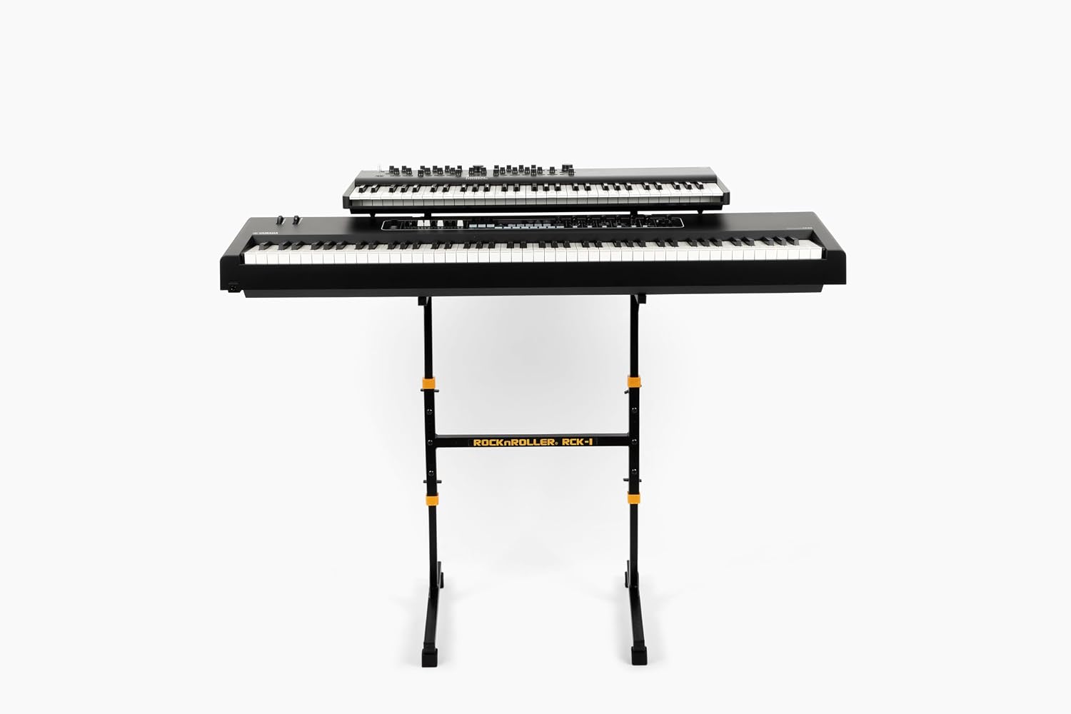 Rock N Roller RCK-1 Compact Keystand 2-Tier Keyboard Stand: Instantly Packs In A Bag!