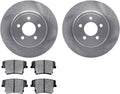 Dynamic Friction Company Front Brakes and Rotors| Automotive Replacement Brake Kits| Front Heavy Duty Brake Pads and Rotors Kit| Fits 2003-2009 Lexus GX470, Toyota 4Runner
