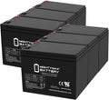Mighty Max Battery ML8-12 - 12 Volt 8 AH SLA Battery - Pack of 6
