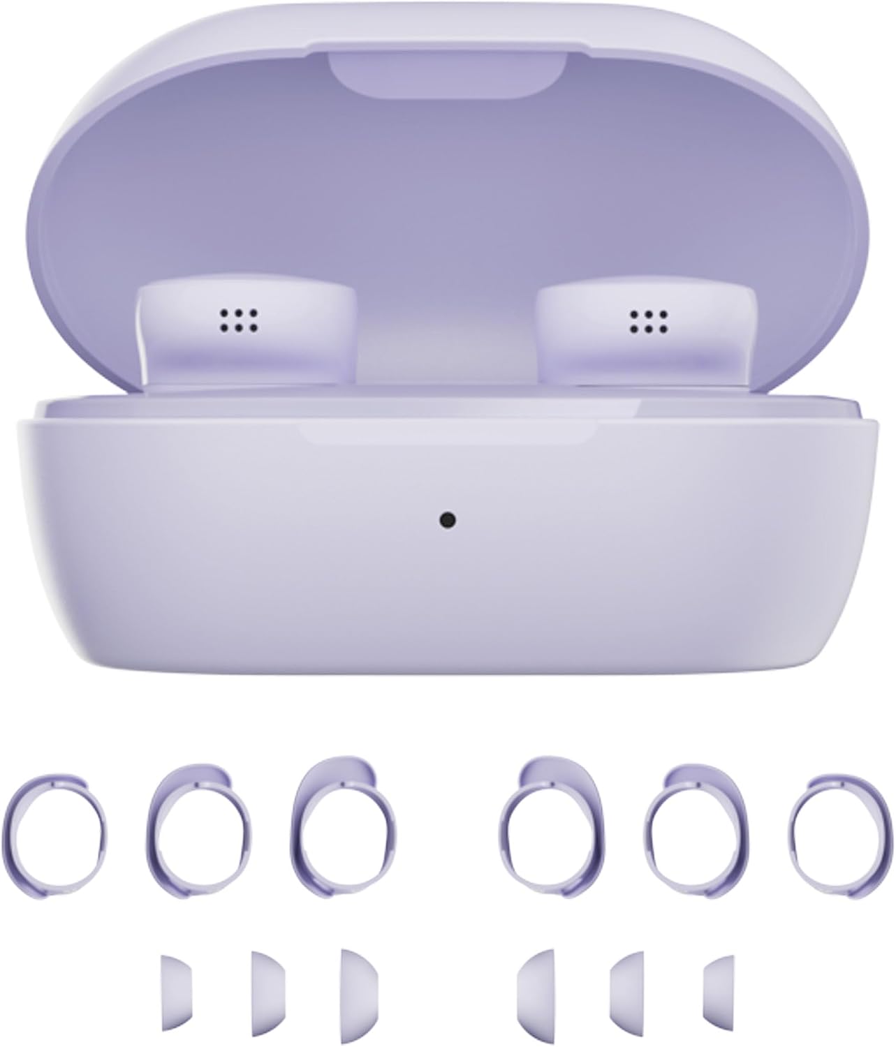 Bose QuietComfort Bluetooth Earbuds, True Wireless Earbuds with Active Noise Cancellation and Mic, Deep Bass, IPX4 Rating, Up to 8.5 Hours of Playtime, Chilled Lilac
