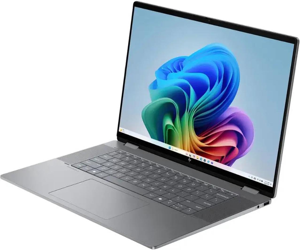 HP OmniBook X Flip 2-in-1 16' FHD+ Touch Screen Laptop |AMD Ryzen AI 5 340|AMD Radeon 840M | Copilot|Backlit|Meteor Silver| 16GB RAM DDR5 | 512GB SSD |Windows 11 Home|Bundle with Stylus Pen