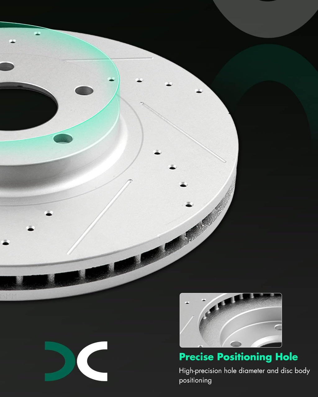 SCITOO Front Rear Brake Pads and Rotors Kits Fit For Nissan 350Z 2006-2009