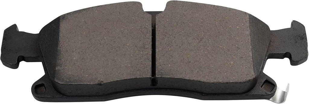 TRQ Front and Rear Performance Brake Pad & Rotor Kit, with Chemical Kit Ceramic Vented Premium G-Coated Compatible with 2012-2020 Dodge Durango Jeep Grand Cherokee