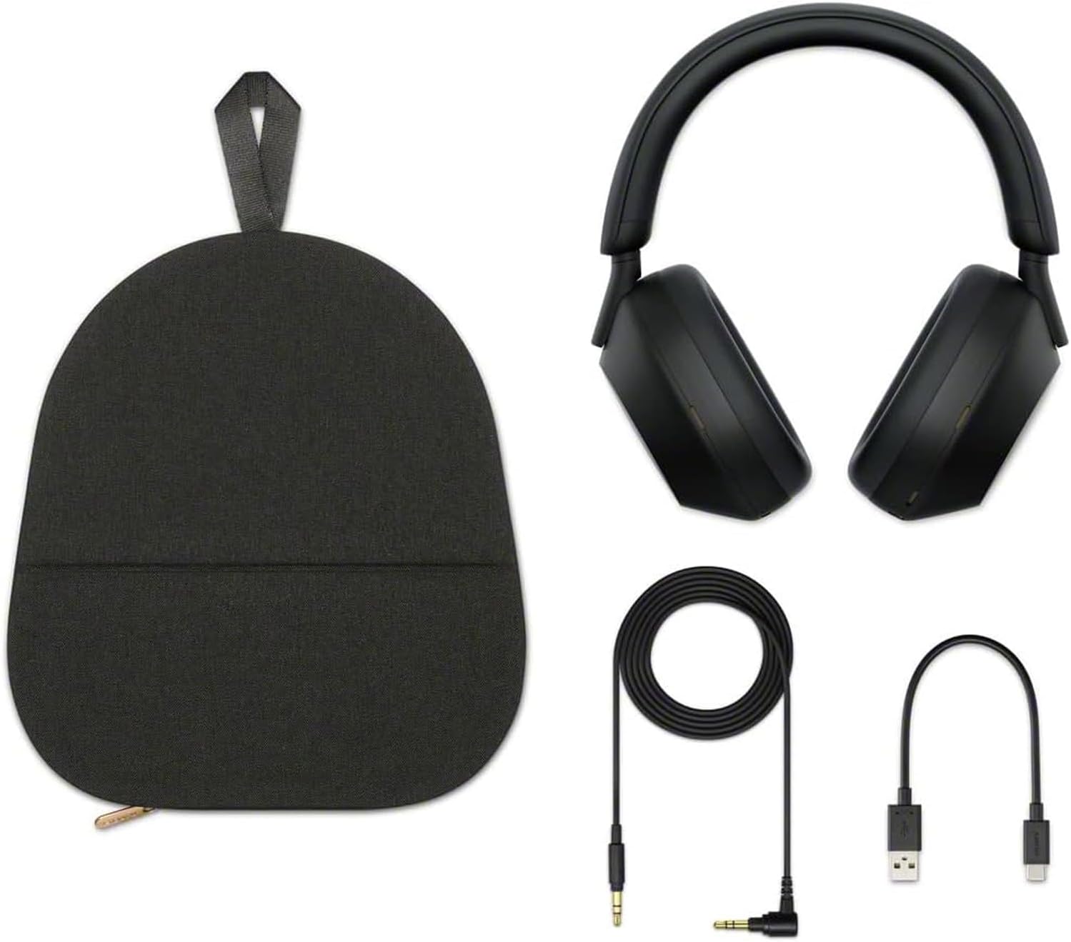 Sony WH-1000XM5 Noise Canceling Wireless Headphones - 30hr Battery Life - Over-Ear Style - Optimized for Alexa and Google Assistant - Built-in mic for Calls - Black