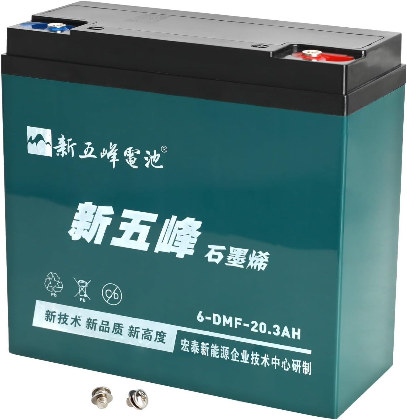 2-Pack 12V 20Ah AGM Sealed Lead Acid Batteries 6-DMF-20 6-DZM-20 6-DZF-20- Maintenance-Free for Golf Cart, ATV, UTV, Mobility Scooter, Dirt Bike, Lawn Mower with Charger