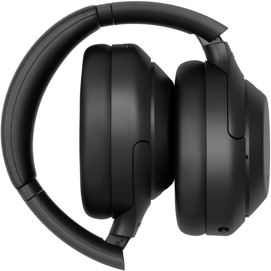Sony WH1000XM4 Best Premium Wireless Noise Cancelling Headphones - Built-in mic for Calls - Compatible with Alexa - 30hr Battery - Includes Premium Carrying Case, in-Flight Adapter, Aux Cable - Black