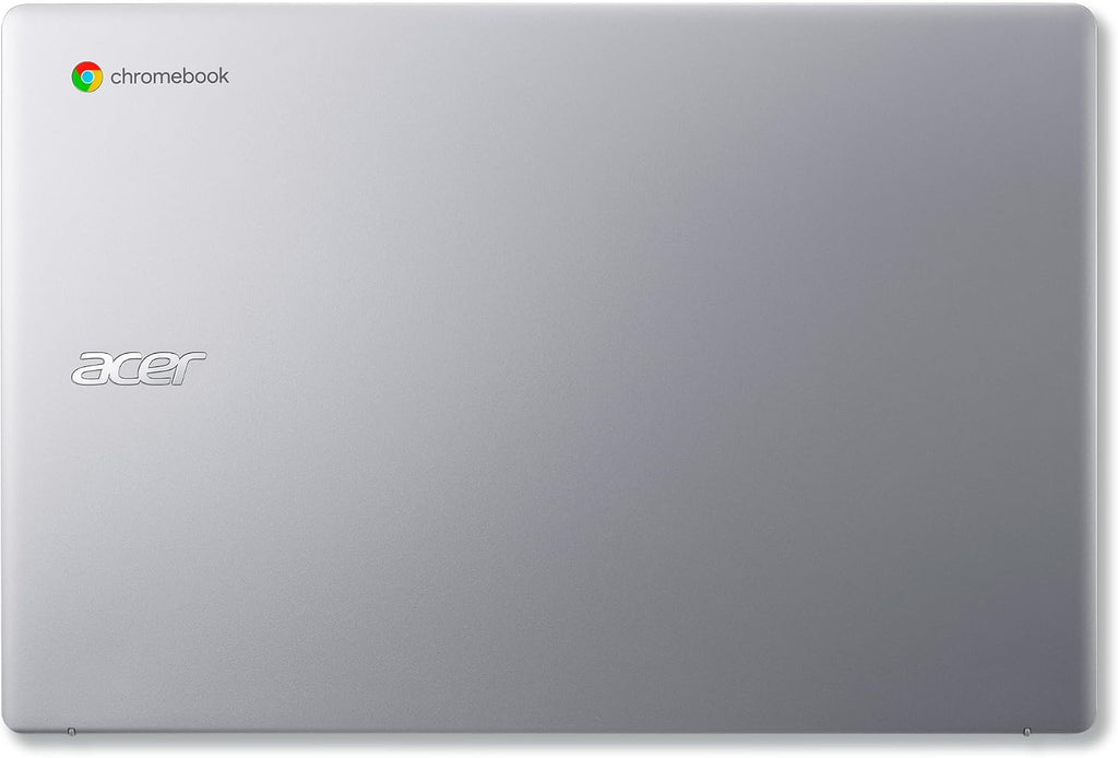 acer Chromebook 315 CB315-5H-C7KX Laptop | Intel Processor N100 | 15.6' Full HD (1920 x 1080) IPS Display | 4GB LPDDR5 | 128GB eMMC | Intel Wireless Wi-Fi 6E AX211 | Chrome OS | Sparkly Silver