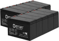 Mighty Max Battery ML8-12 - 12 Volt 8 AH SLA Battery - Pack of 10