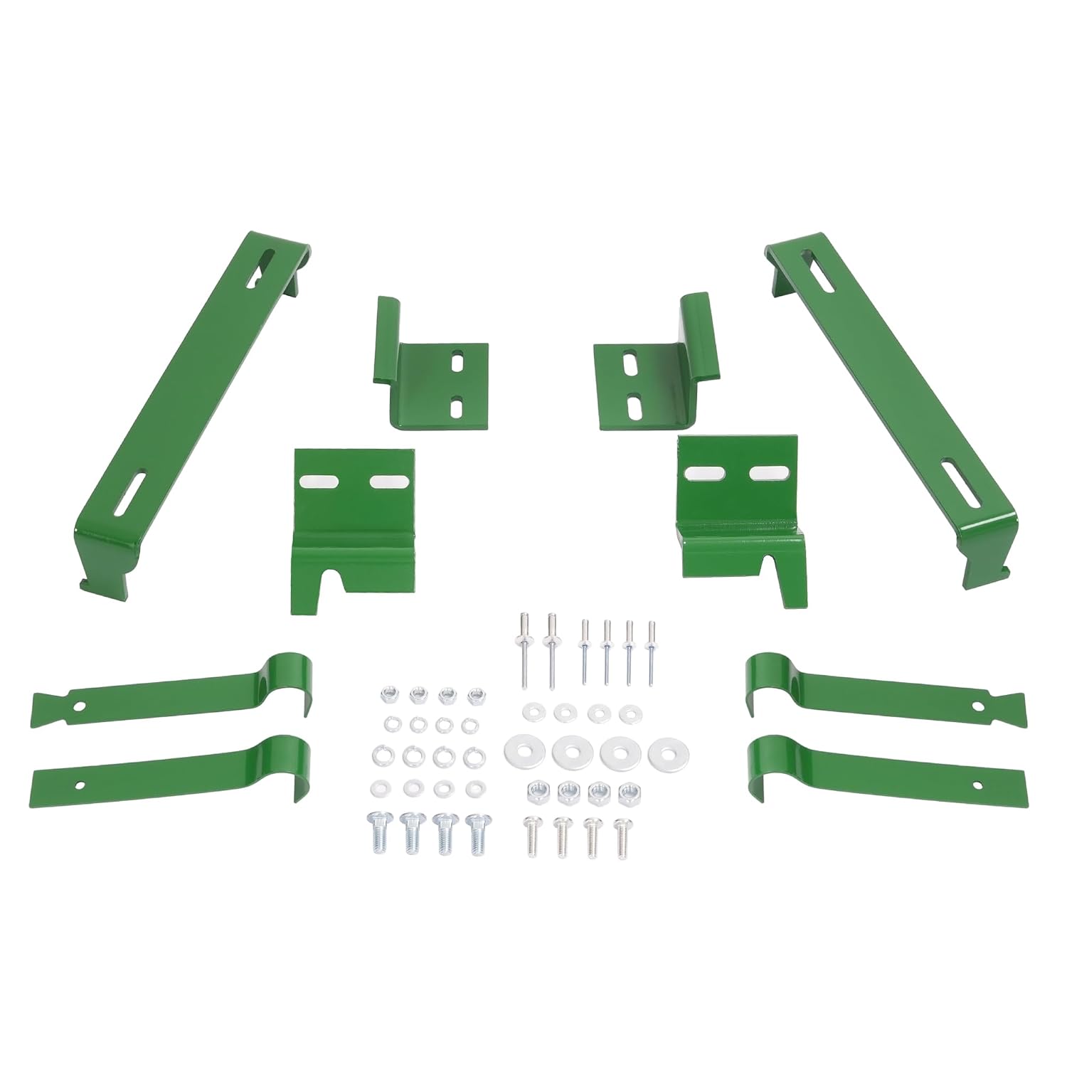 KUAFU Battery Box Right Hand & Left Hand w/Bracket Replacement for AR26618 AR26617 AR34189 AR40210 AR40673 AR40674 AR43141 Compatible with John Deere 2510 2520 3010 3020 4000 4010 4020 4320 4520 4620