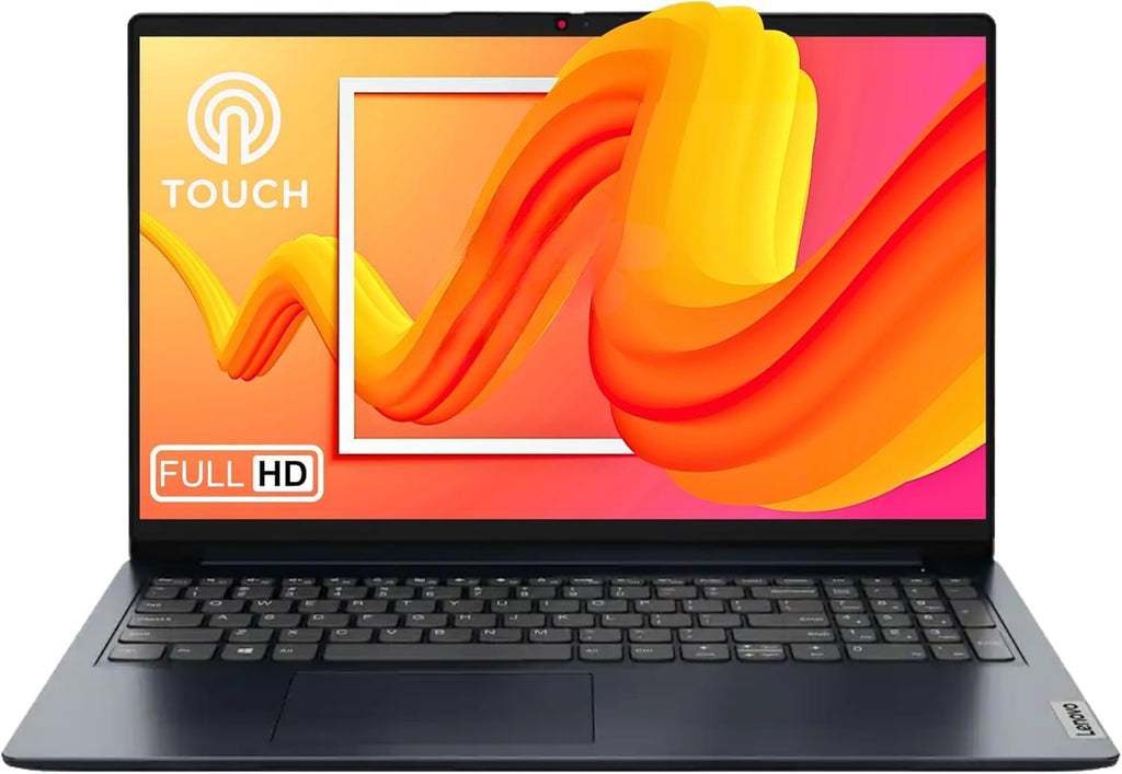 Lenovo IdeaPad 1i 15.6 Inch FHD Touchscreen Laptop | Intel 10-Core i5 1335U | 16GB RAM, 2TB SSD | WiFi 6 | 10HR Battery, Rapid Charge | Iris Xe Graphics | Windows 11, AI Copilot | Abyss Blue